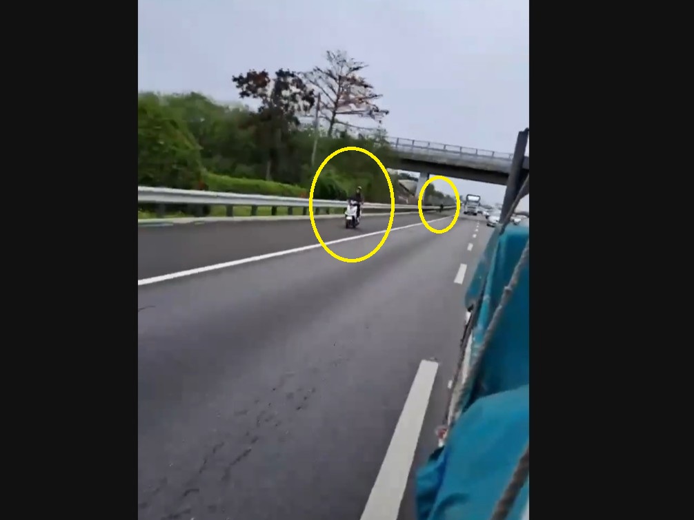 2機車國道狂飆 警攔1騎士辯誤信導航 232 cnews204250309a01