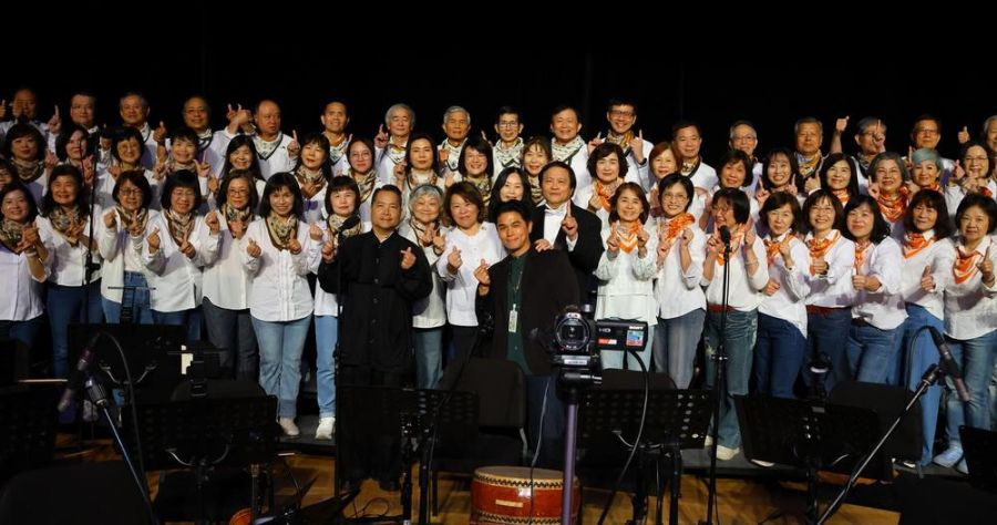 《看我聽我》音樂劇嘉義市感動首演 座無虛席
