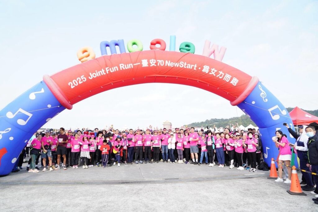 臺安醫院70週年路跑 　蔣萬安：感謝醫護辛勞