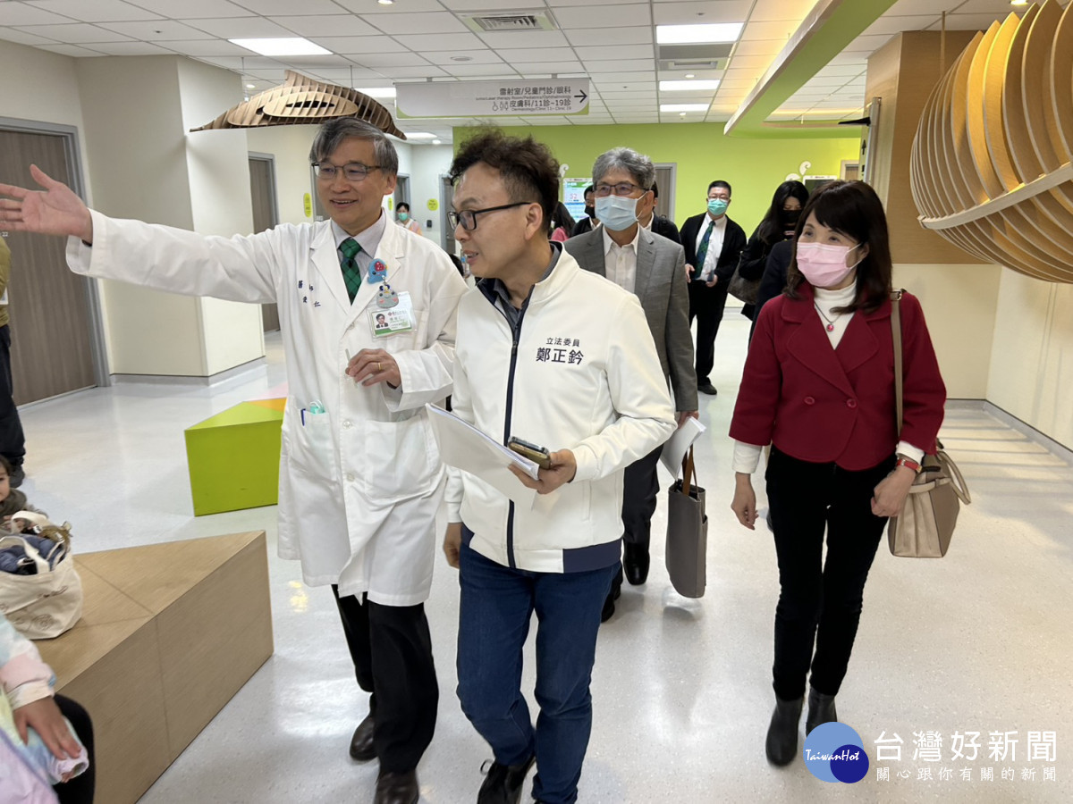 立法院衛環委員會考察新竹市馬偕兒童醫院