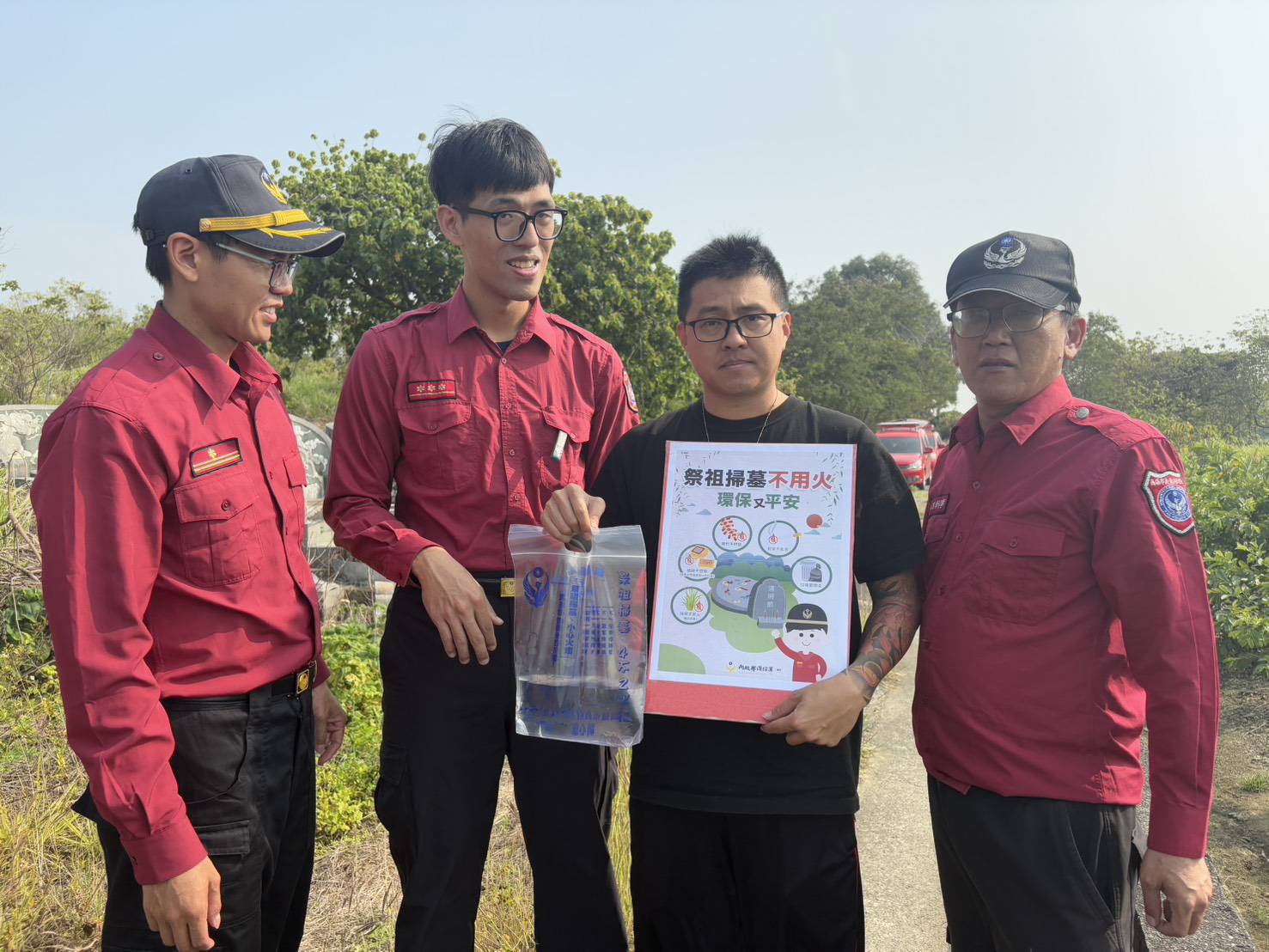 無人機宣導清明防災 高市消防五大隊科技輔助效果顯著