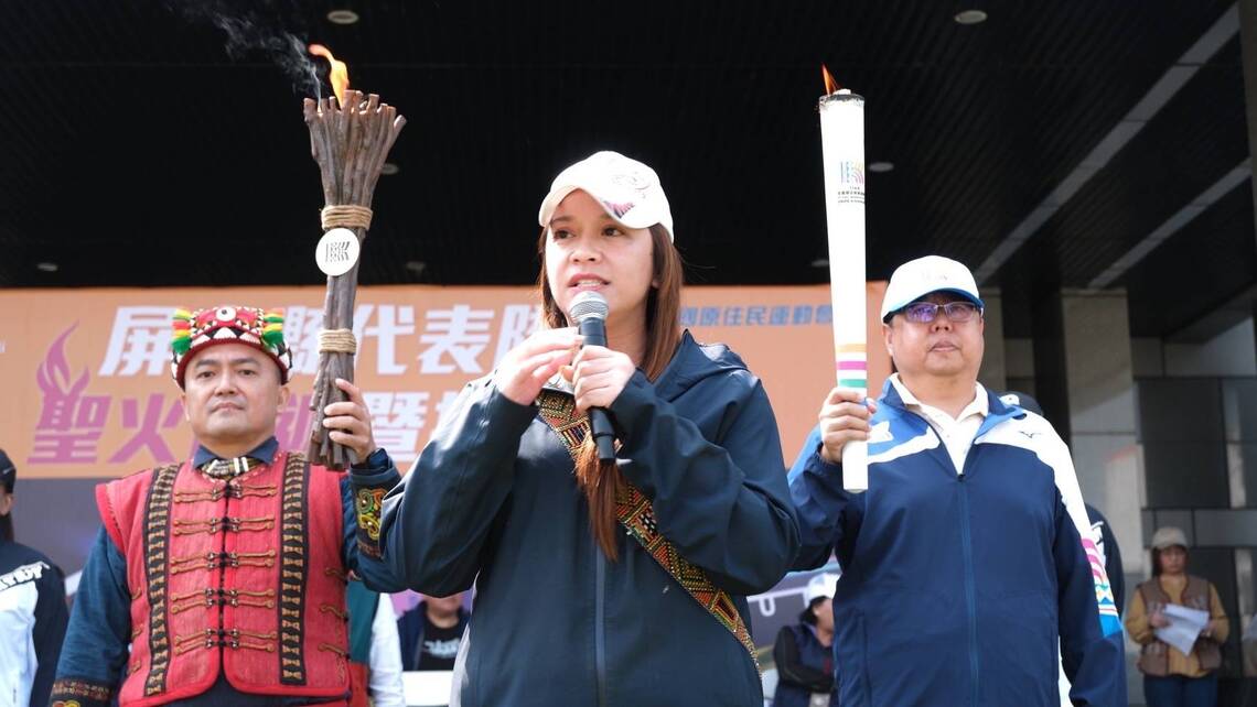 114年全原運聖火起跑 9天環台點燃競技熱情