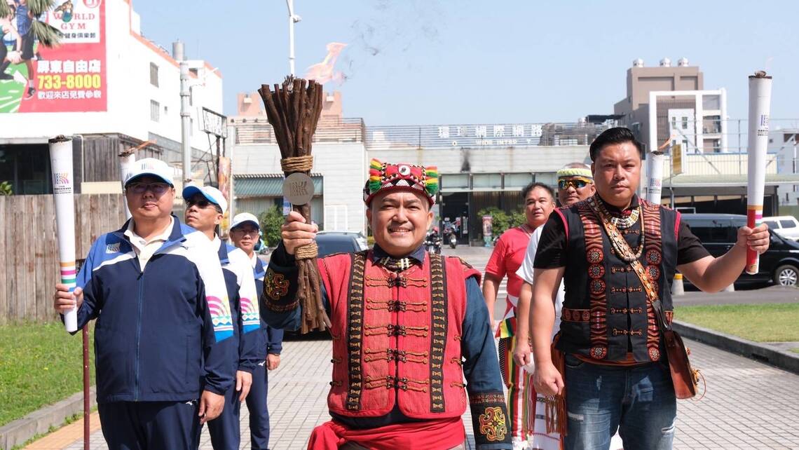 114年全原運聖火起跑 9天環台點燃競技熱情