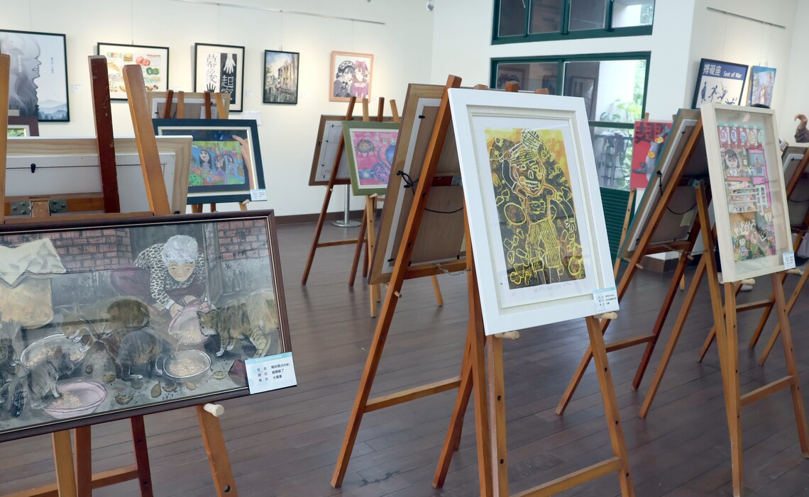 三民國中、七賢國小、屏山國小三校聯展開幕 「GLORY」裝置藝術閃耀校園