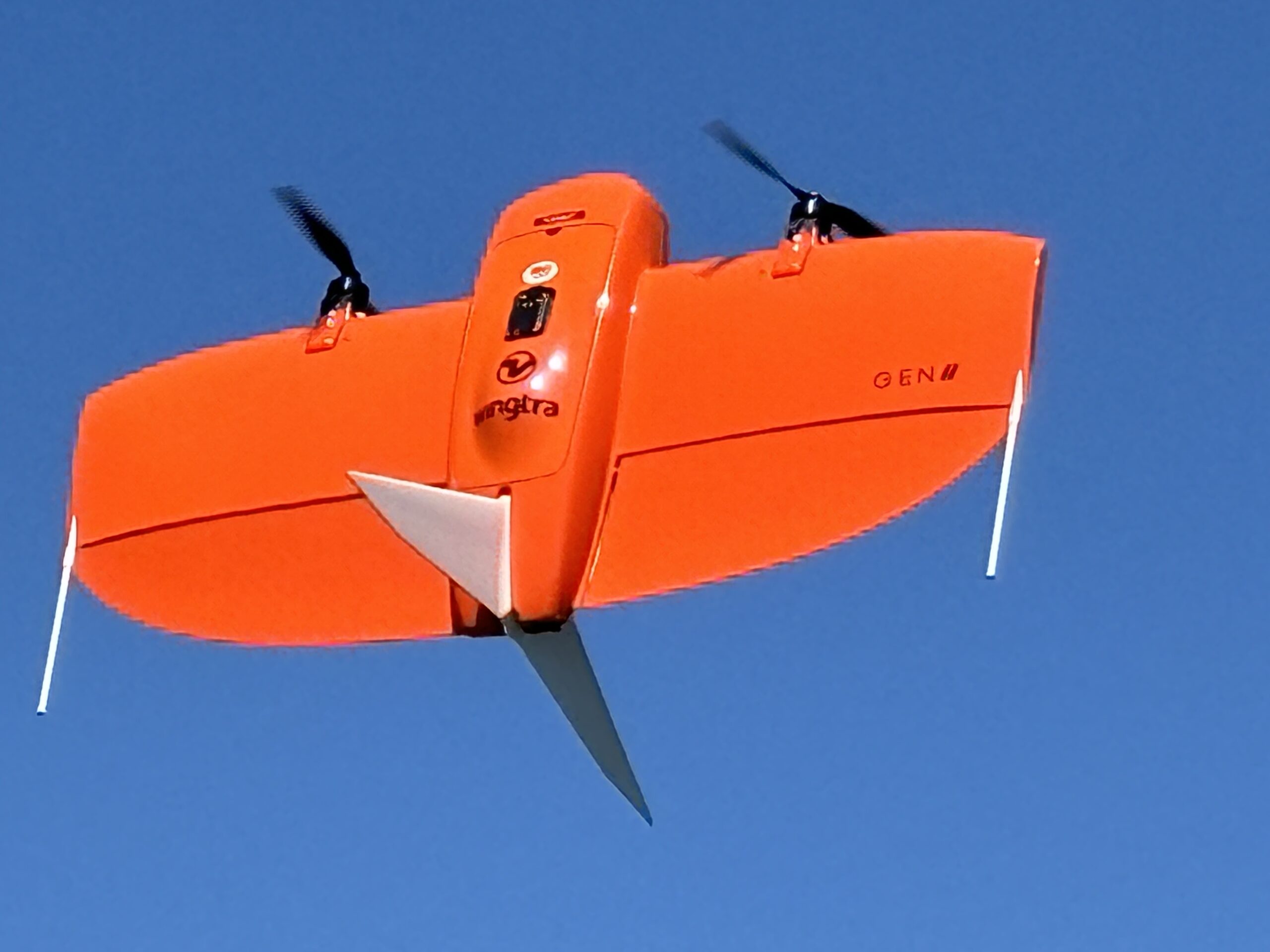 ◤ 圖一,wingtraone Drone。