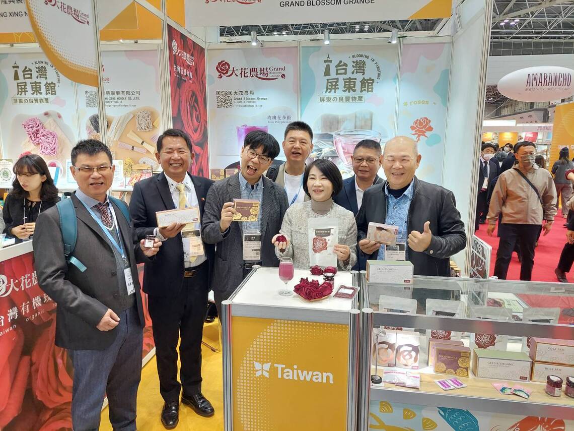 屏東隊東京食品展展現最強食力 日本買家詢問度高