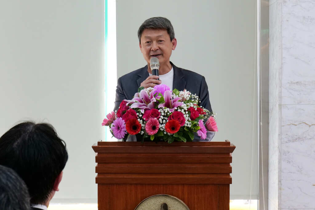 ▲彰基醫療財團法人兵政隆董事長表示，漢基急診室服務量能成長五成的成果，顯示出社區民眾對漢基急診服務的高度信賴。（彰基醫院提供）