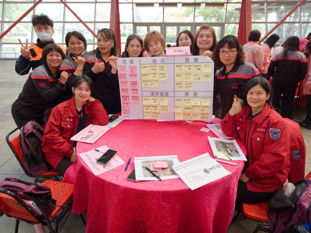 ▲透過案例分析、分組討論與模擬演練，讓義消防火宣導人員在執行防火宣導時，能夠更精準地辨識潛在風險，提供民眾最有效的防火對策。 （彰化縣消防局提供）