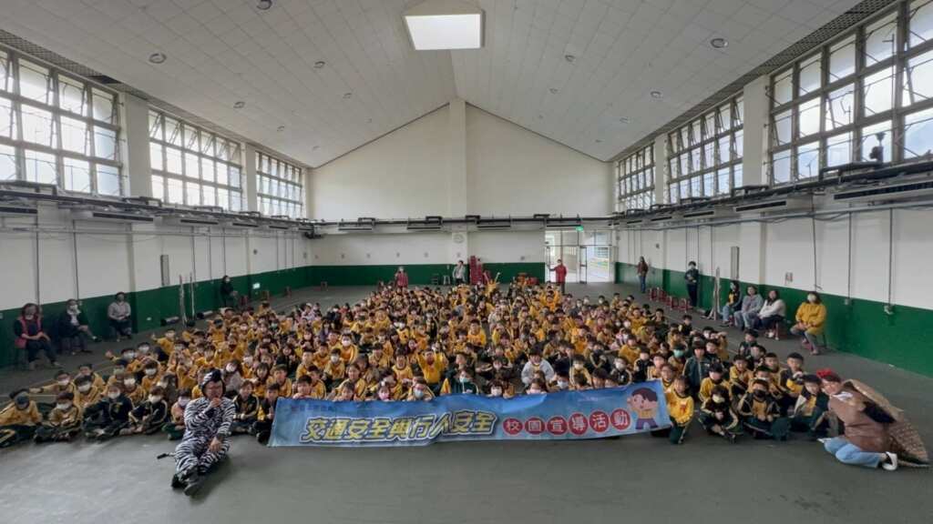 ▲臺中市推動行人安全教育，深入校園及在地共創安全友善行人環境。（記者林明佑翻攝）