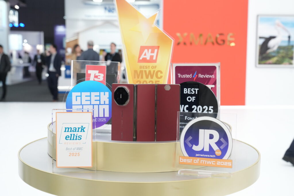 HUAWEI Mate XT獲2025 MWC最佳創新獎等14項獎項肯定