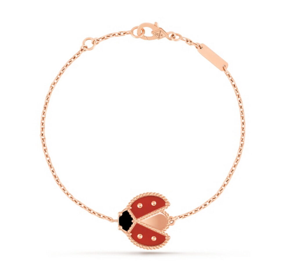 微風信義-Van Cleef & Arpels Lucky Spring手鍊，張開翅膀的瓢蟲 價格店洽