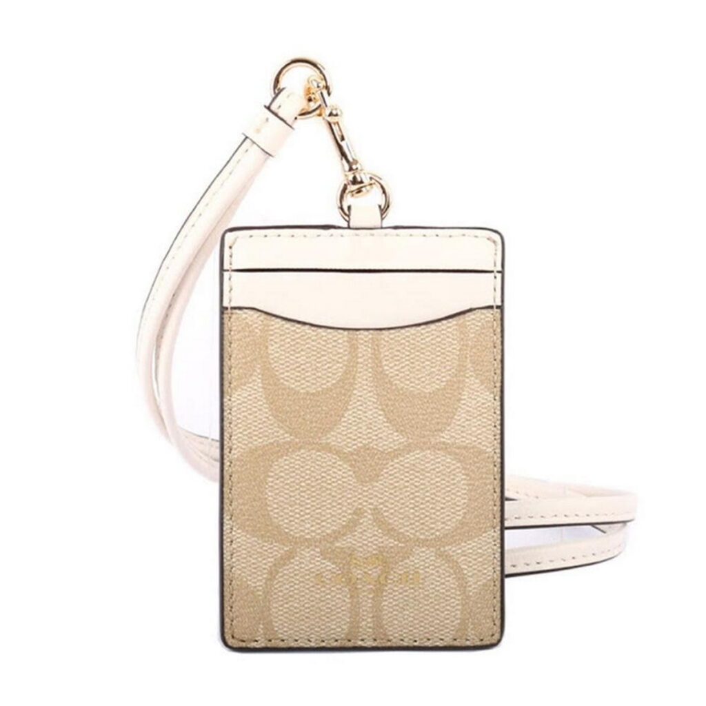 BREEZEONLINE-COACH LOGO馬車PVC皮革證件套票卡夾 原價 $4,380｜優惠價 $1,099