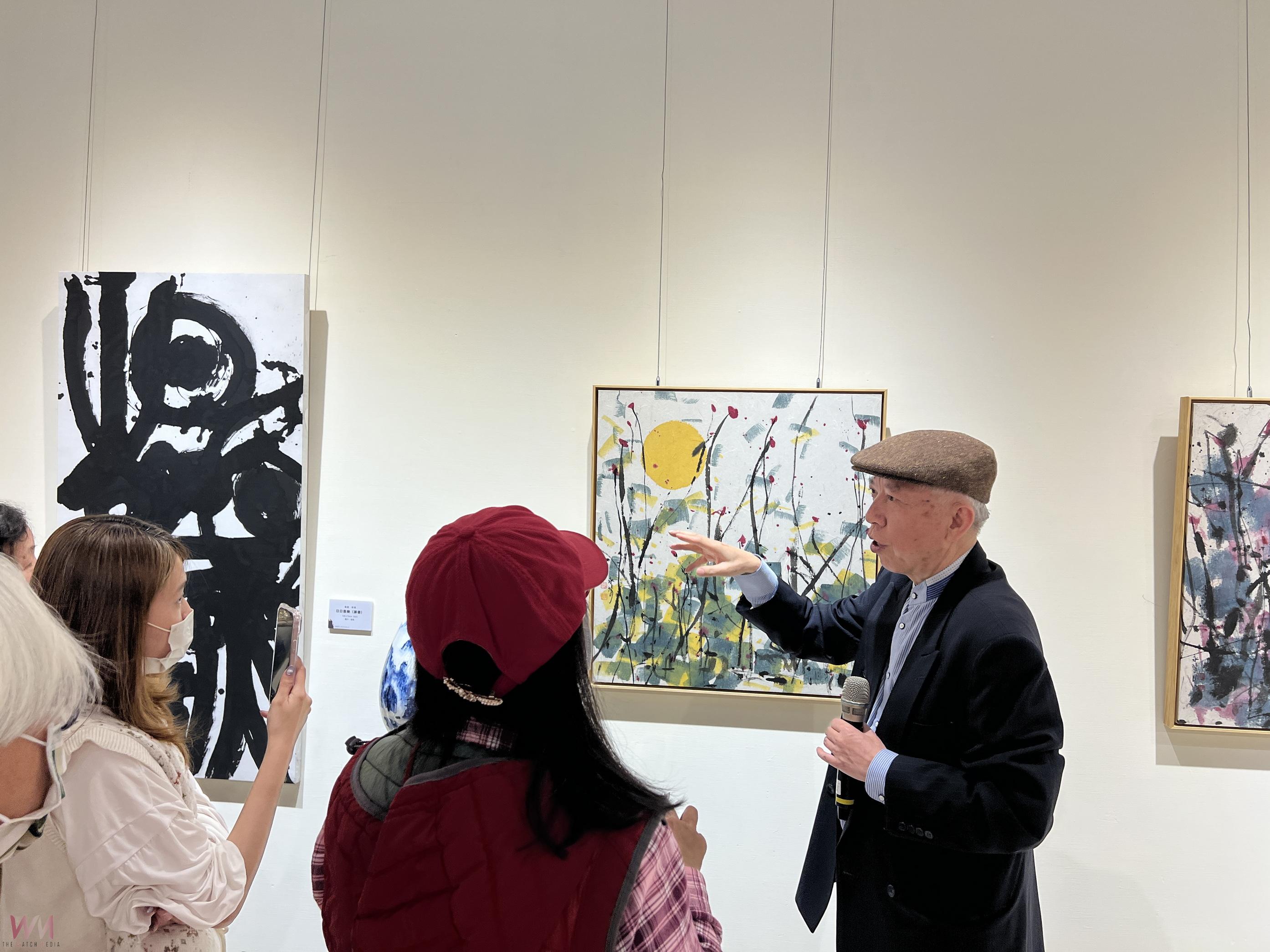 (有影片)/卓越斐然 卓麗秋、梁永斐雙人展 兩位藝術家交織傳統與創新 - https://www.watchmedia01.com