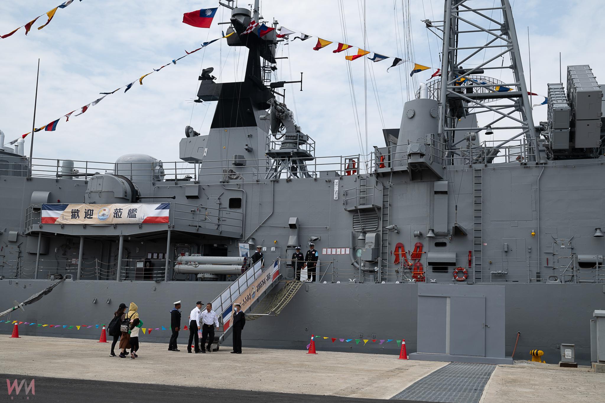 (有影片)/海軍114年度敦睦遠航訓練支隊抵達澎湖 澎湖居民熱情迎接並表達敬意 - https://www.watchmedia01.com