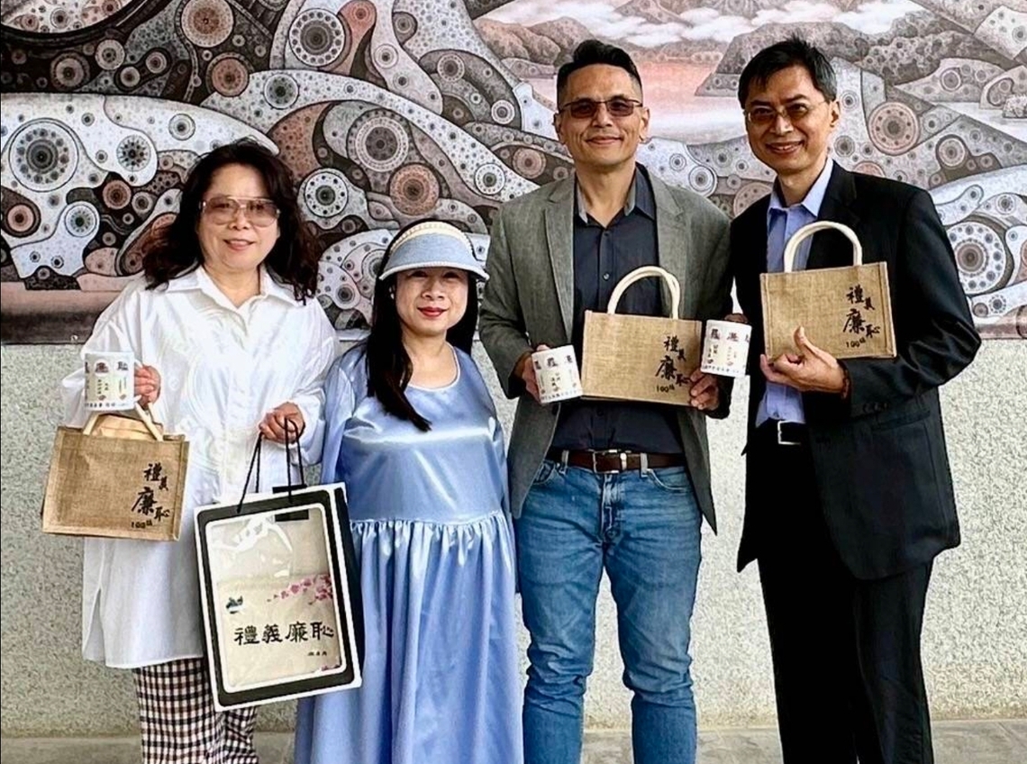 立德國中掛牌「禮義廉恥101」 品格教育邁新里程