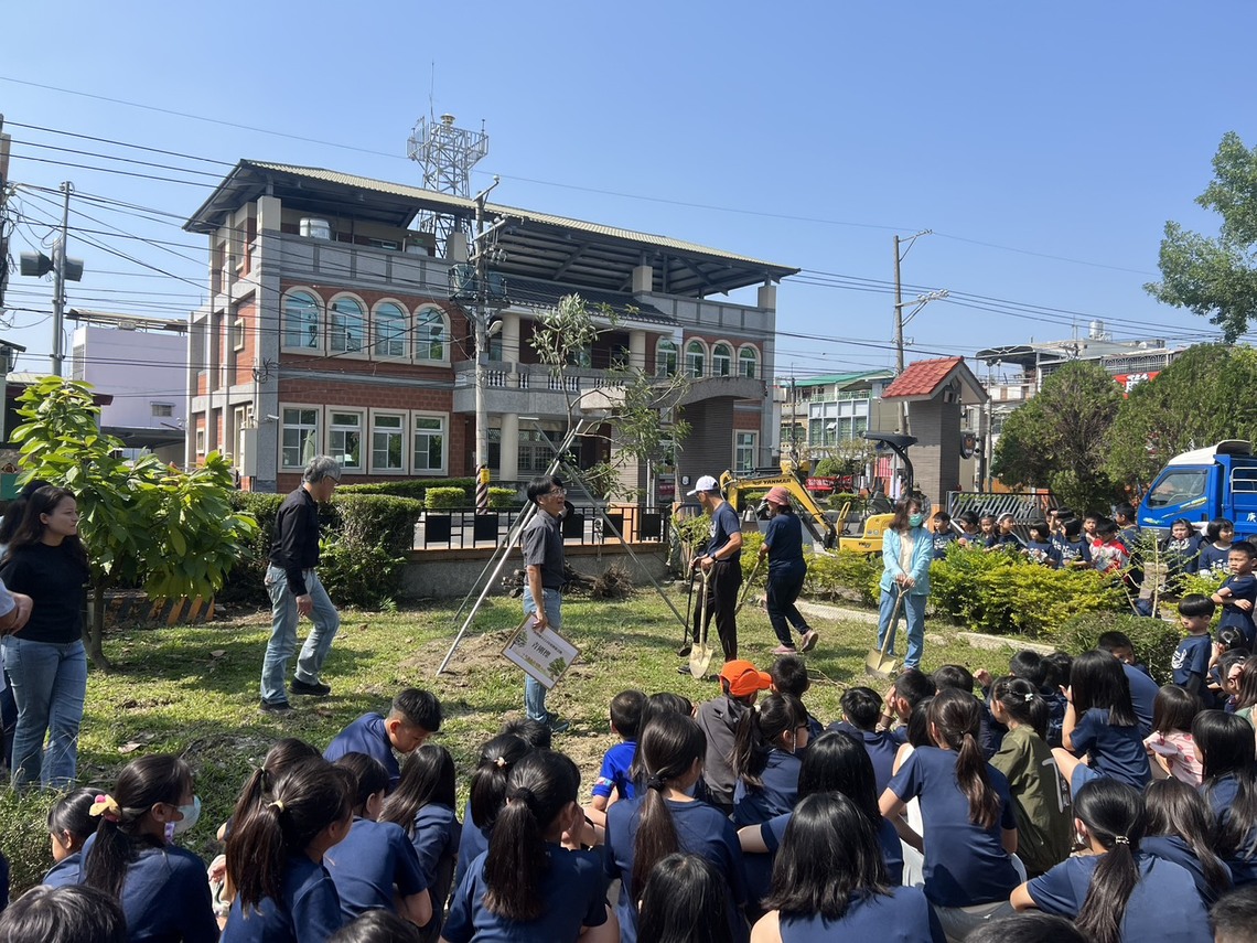 《1140312植樹節》屏東縣西勢國小植樹  十年樹木百年樹人