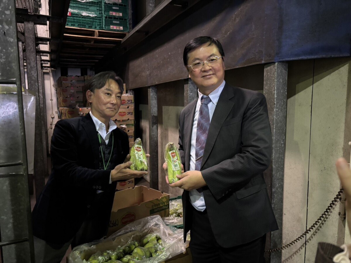 ▲圖：來自高雄的鳳梨透過Del Monte Foods供應日本市場，成就台日水果穩健供應鏈。( 記者李堂安翻攝)