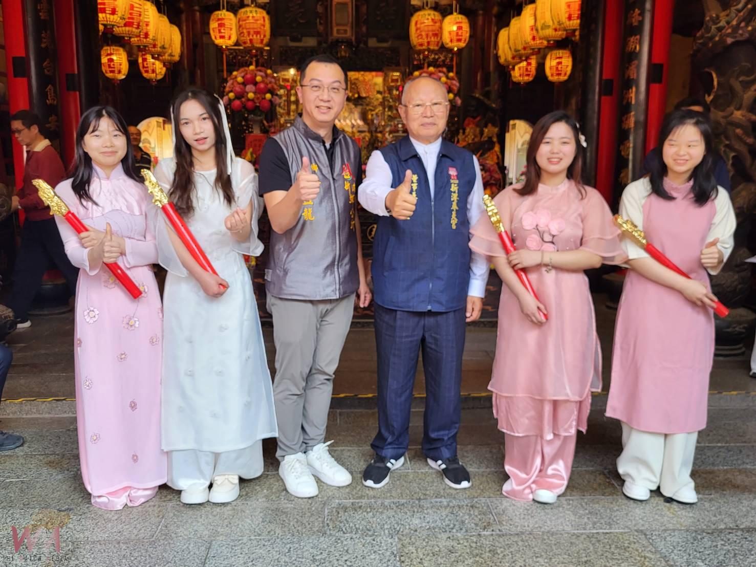 越南學生跳六佾舞開訓 廟方校方合作跨文化交流 - https://www.watchmedia01.com