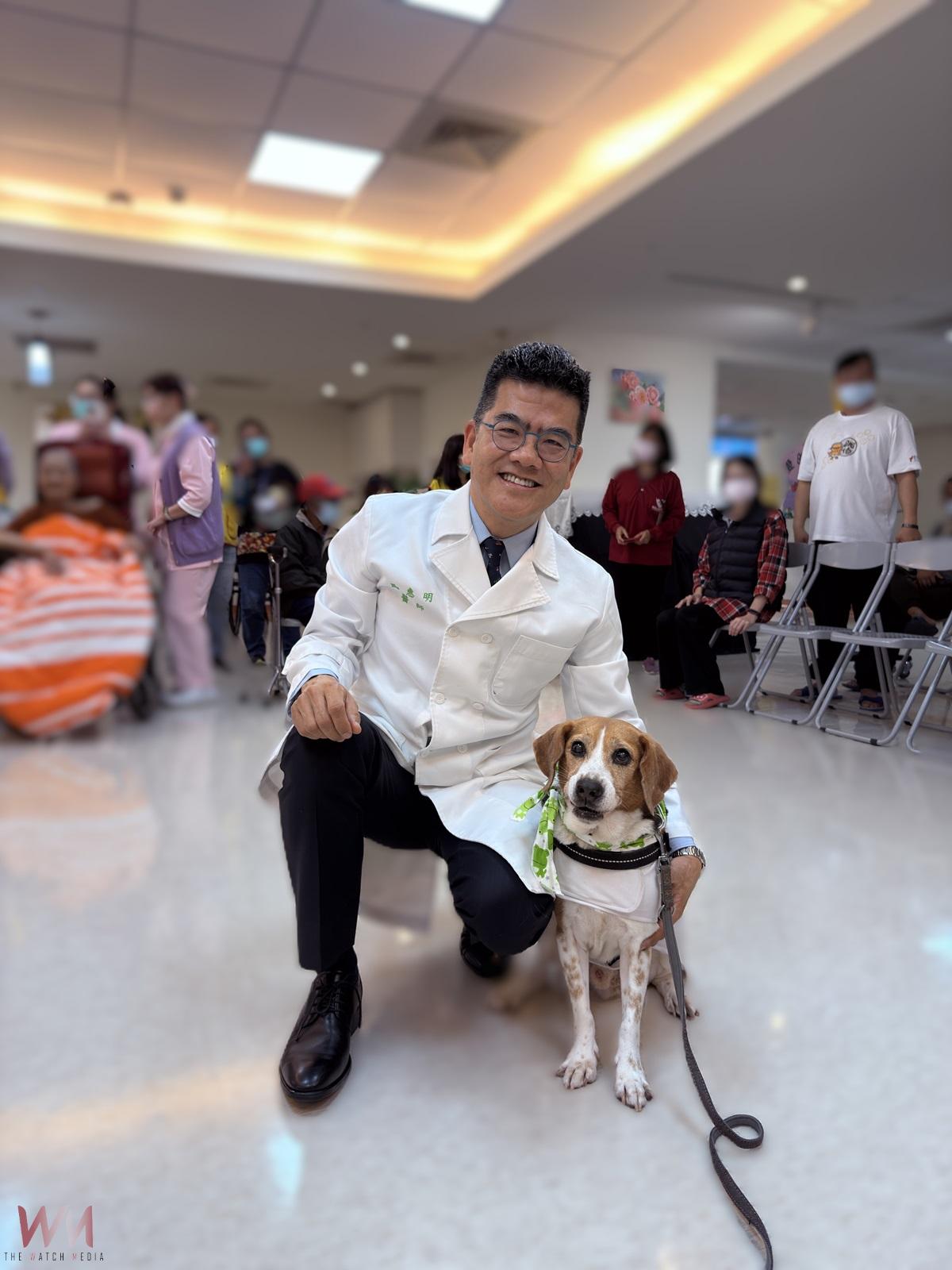 「狗醫生」報到!臺大醫院雲林分院安寧病房引進動物輔助治療 - https://www.watchmedia01.com