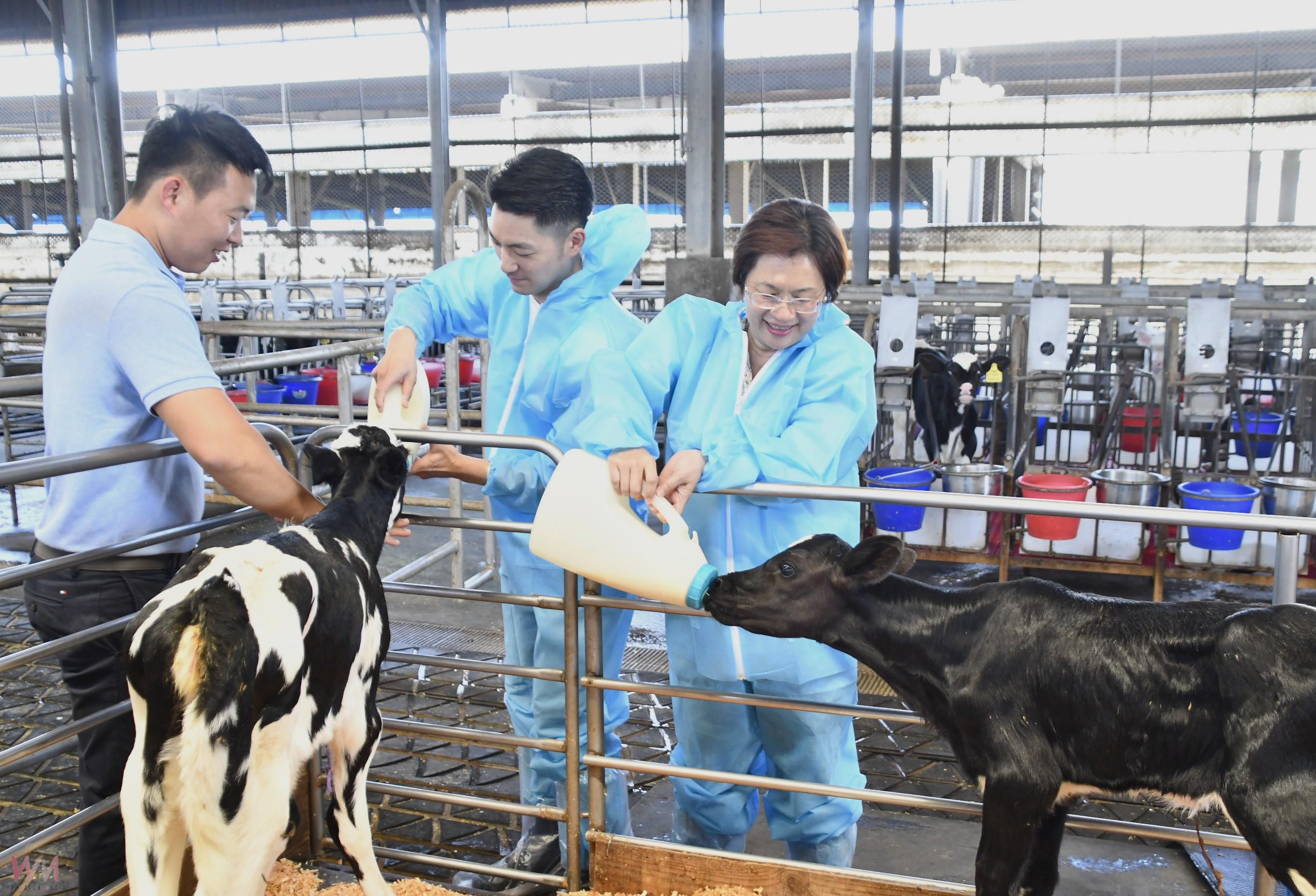 （有影片）／蔣萬安：台灣鮮奶品質領先　彰化積極推動「生生喝鮮乳」