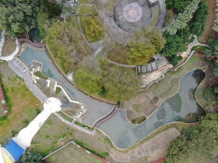 桃園工務局全面改造陽明公園 四大主題空間亮點一次看 79 8 生態教育區全區俯瞰照