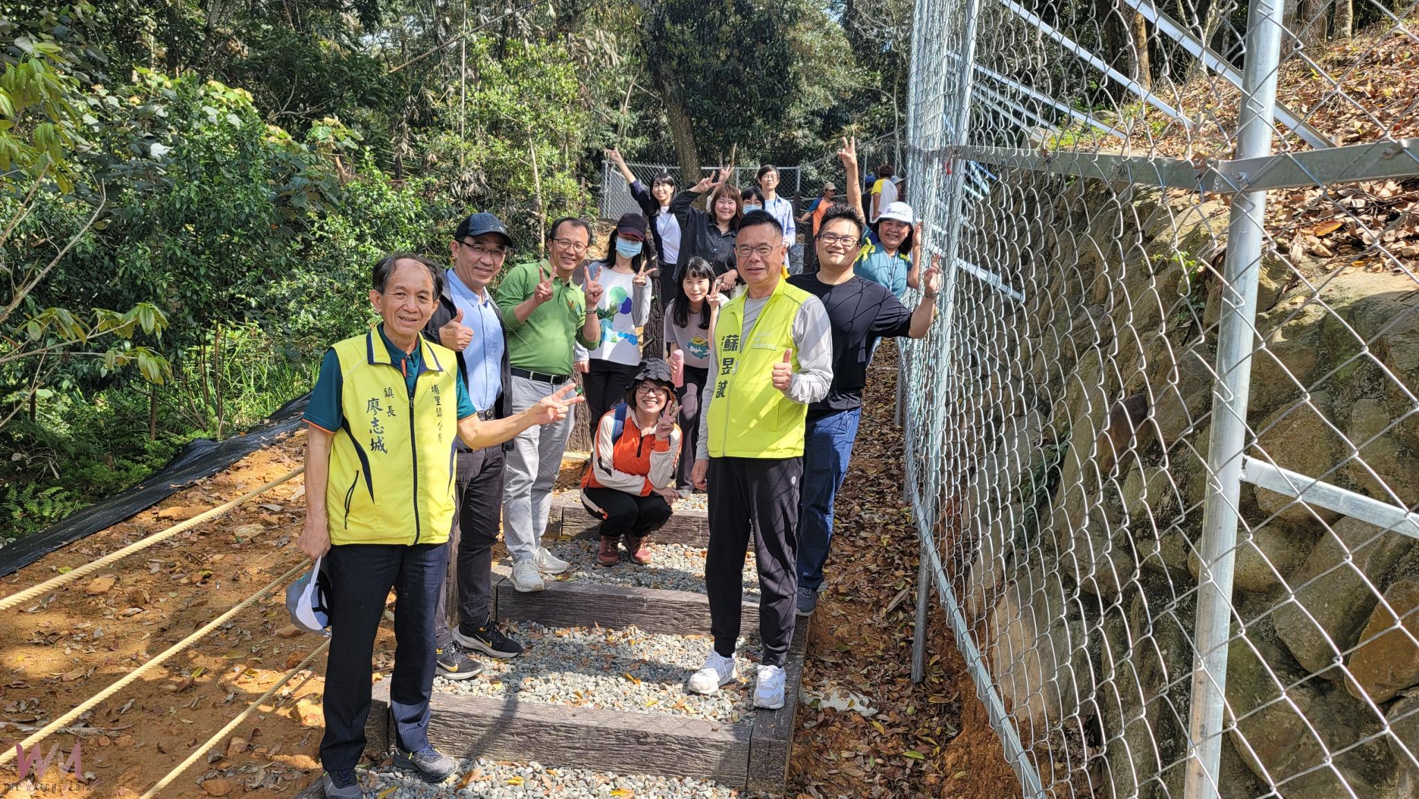 埔里鎮鰲頭登山步道完工再添觀光遊憩亮點！ - https://www.watchmedia01.com