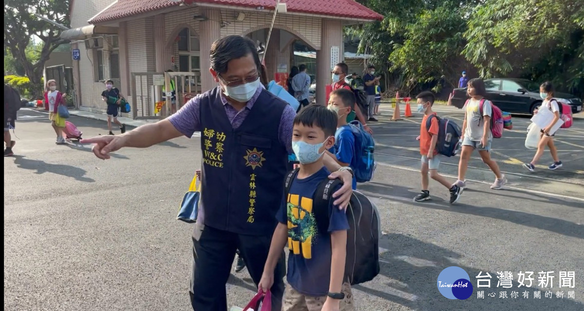 雲林縣警局在2024年以「護幼點線面」策略，獲得臺灣永續行動獎銀級肯定／警方提供