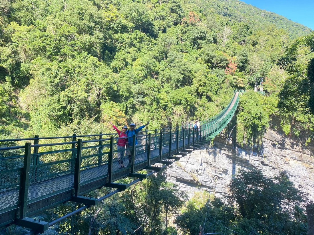 山風一號吊橋。(玉管處提供)