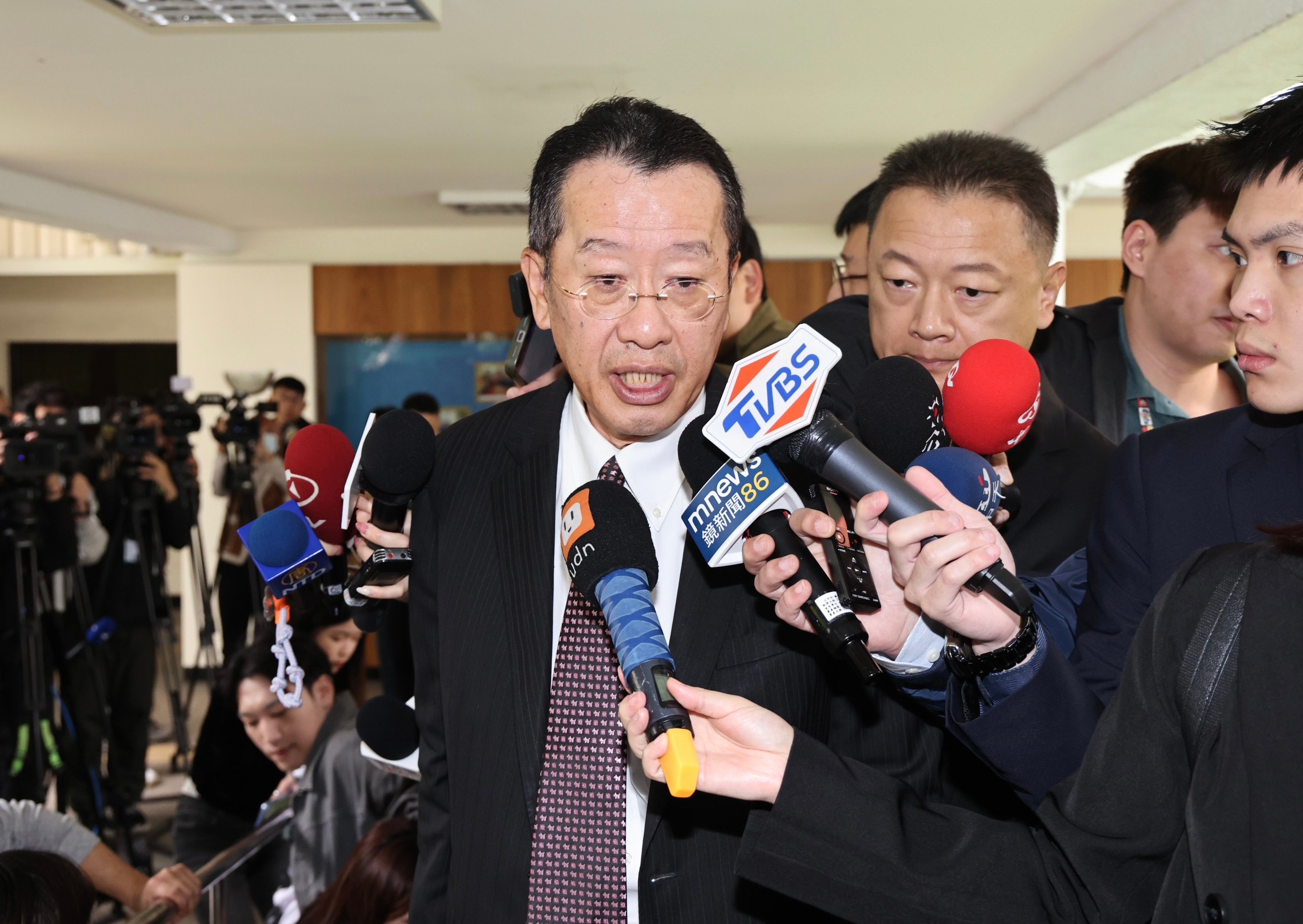 顧立雄14日表示,他的初衷沒有任何改變,過去軍審不被信任,現在要重新打造符合正當法律程序、公平審判的軍審制度。林啟弘攝
