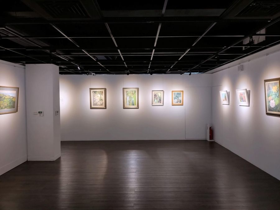 靜謐—鄭文珠粉彩創作展展 邱臣遠邀民眾觀賞粉彩藝術之旅
