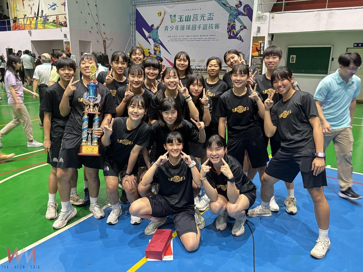 (有影片)/北港高中勇奪第61屆全國玉山莒光盃排球賽高中女子組季軍 劉映彤榮獲最佳自由球員 - https://www.watchmedia01.com