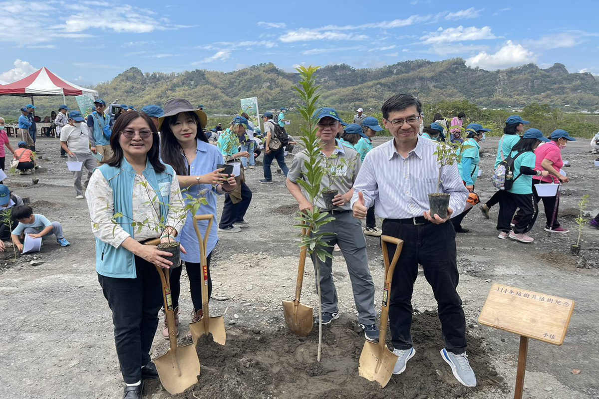 2025植樹月啟動 共創綠色永續未來