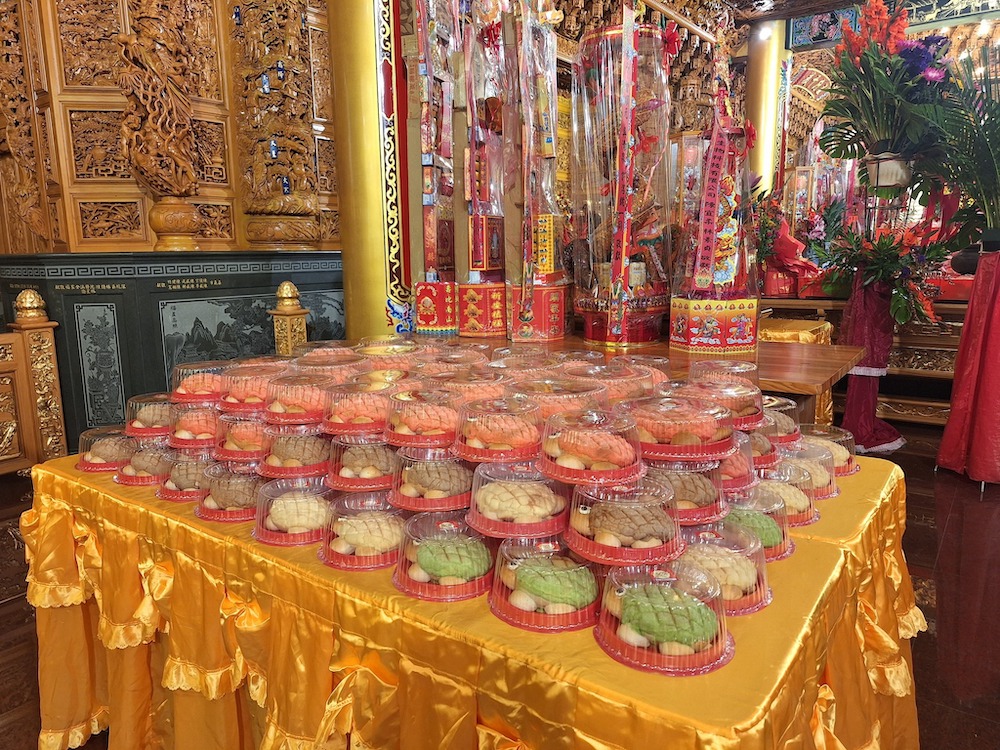 三寶保安府舉行隆重慶典儀式，為廣澤尊王祝壽。（圖/記者陳惲朋翻攝）