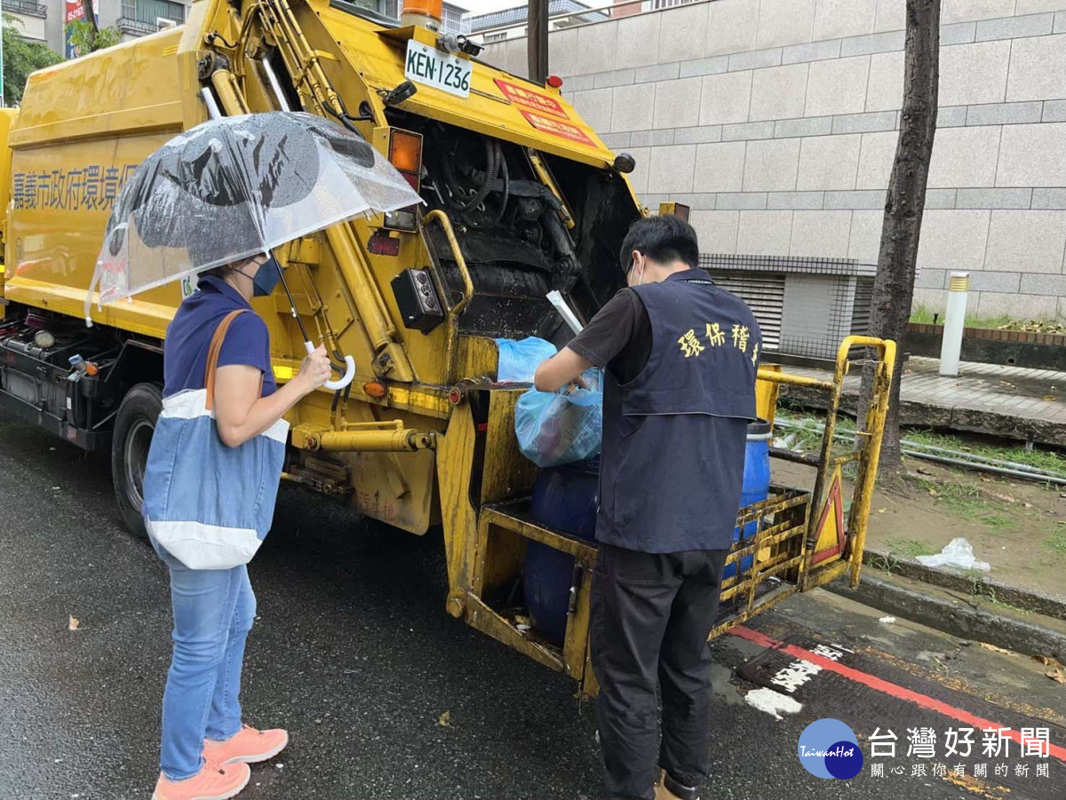 嘉義市即日起擴大垃圾破袋稽查取締/嘉義市府提供