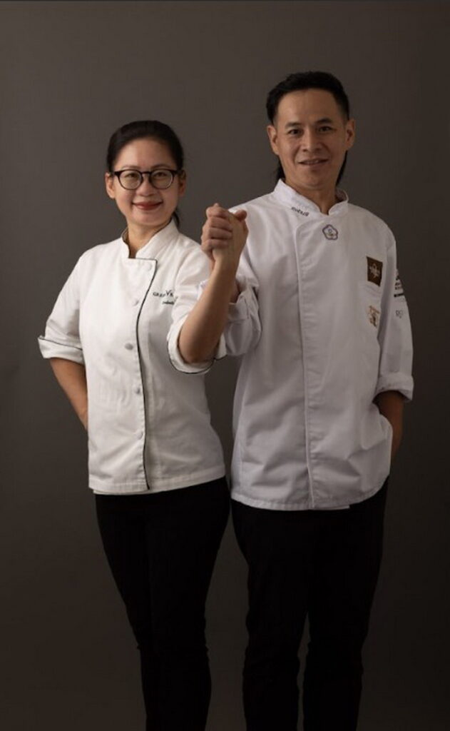 MONDIAL DU PAIN世界麵包大賽台灣選拔冠軍一之軒烘焙主廚張世彬與Green Bakery綠帶純植物烘焙創辦人曹思蓓攜手合作。一之軒/提供