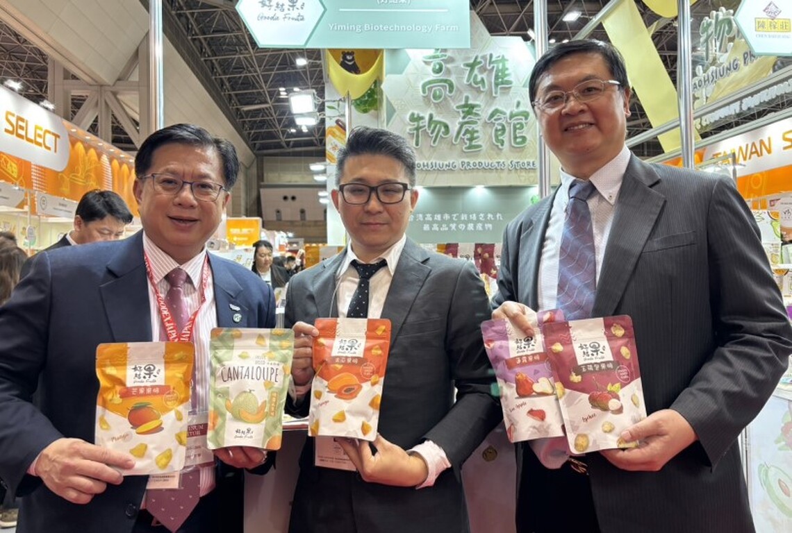 「高雄首選」驚艷東京國際食品展 外銷訂單突破新台幣3.56億,成長3成6