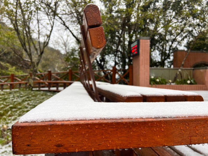 強烈大陸冷氣團來襲 桃園拉拉山降3月雪 69 S 2990386 0 1