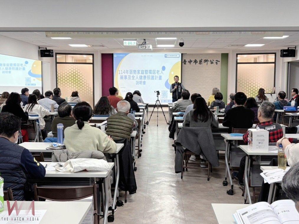 中市府攜手藥師守護市民健康　暖心到宅用藥關懷近2萬人次