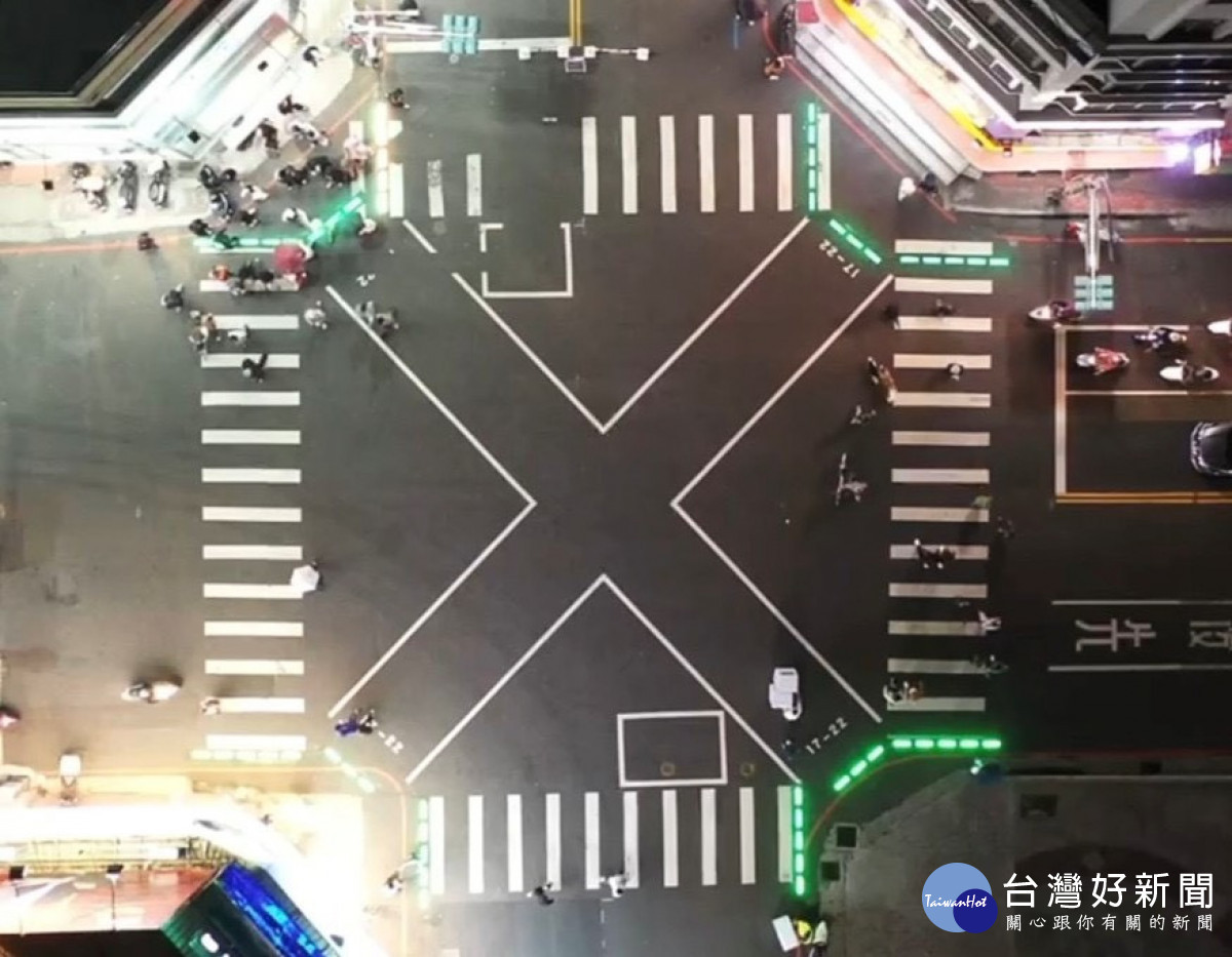 嘉義市試辦14處智慧安全路口計畫，預計將於今(114)年4月7日正式上線啟用／嘉義市府提供