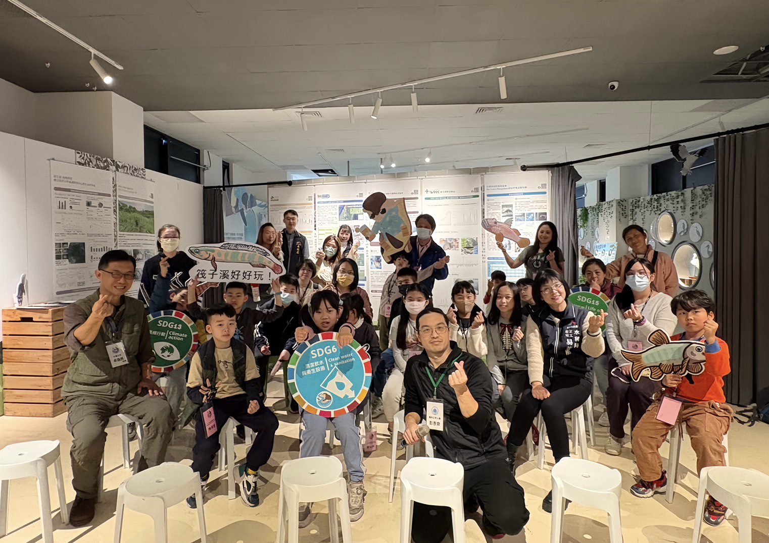 深入了解筏子溪流棲地環境　中市水利局生態體驗營登場