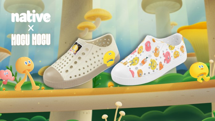 Native Shoes × MOGU MOGU 〈蘑菇濃湯〉萌趣童鞋限量登場 72 Native Shoes x MOGU MOGU 聯名童鞋|新聞稿主圖