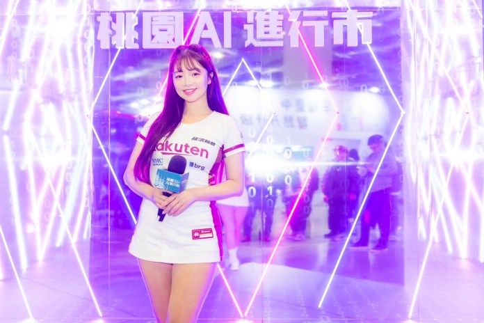 樂天女孩曲曲導覽 智慧城市展桃園主題館超亮眼 82 S 3235963 0
