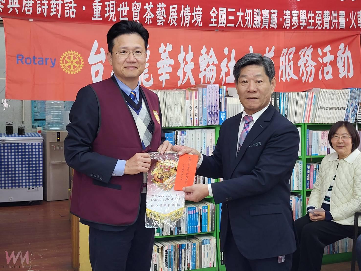 民雄薪傳清寒學子補救教學   龍華扶輪社連年捐助做後盾