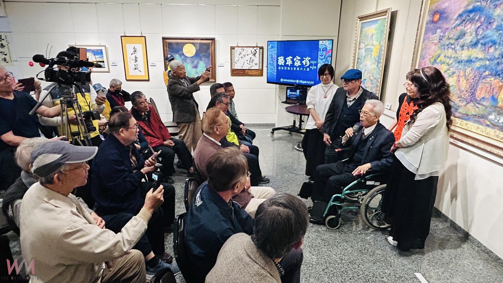 趙宗冠博士全家藝術創作聯展 成美藝廊看見藝萃家珍的美學天地 - https://www.watchmedia01.com