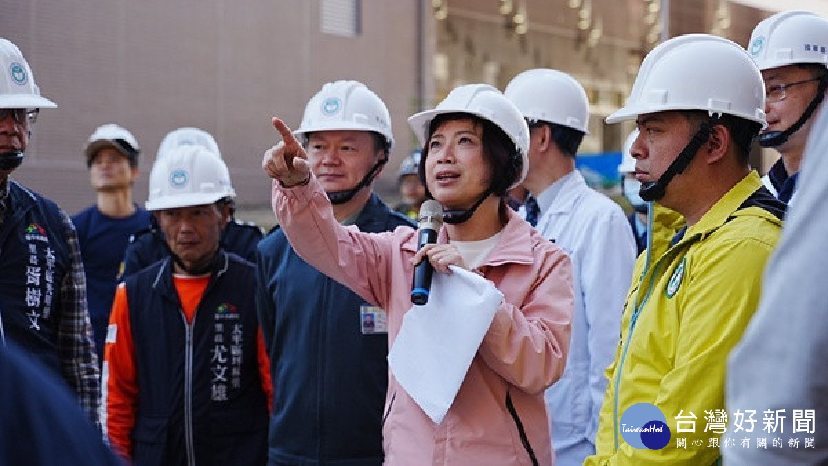 勘查醫療大樓。林重鎣