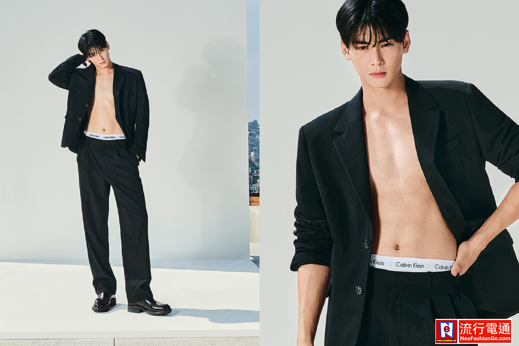車銀優（CHA EUN-WOO）演繹Calvin Klein 極簡與創新的完美交融