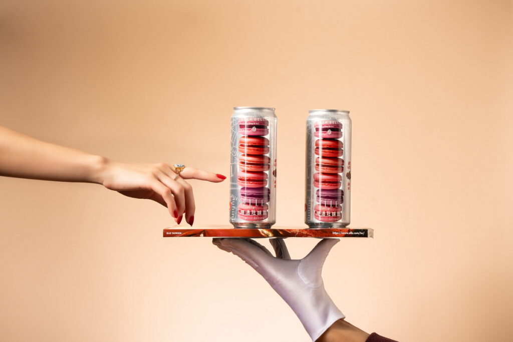 ELLEx啤酒肚釀製形象