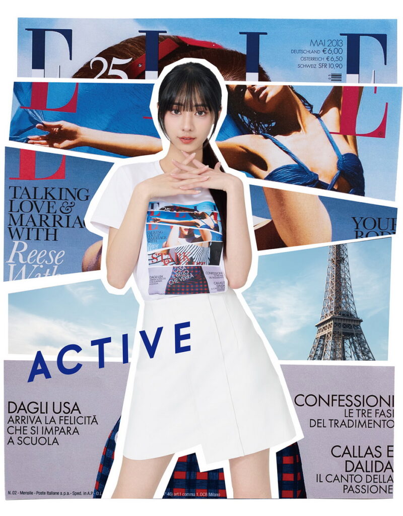 ELLE ACTIVE 80周年限定系列主視覺