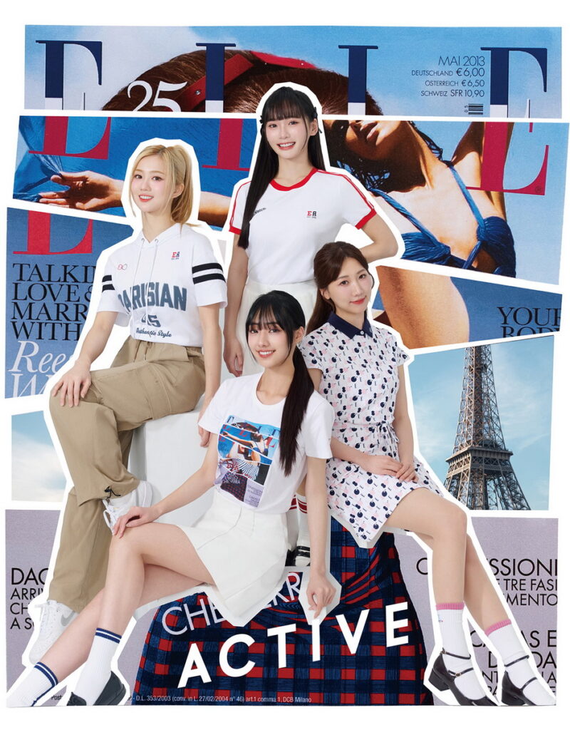 ELLE ACTIVE 80周年限定系列主視覺