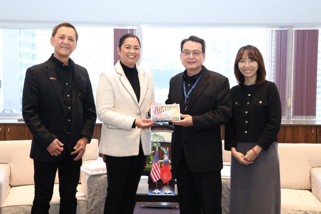 美國姊妹市奧斯汀市幕僚長拜會台中市府   秘書長黃崇典盼深化交流